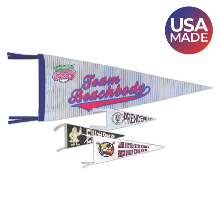 made in the USA mini pennant