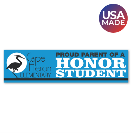 Made in the USA bumper sticker