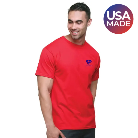 made in teh USA unisex crew t shirt