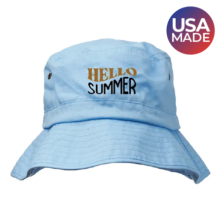 Bucket hat made in the USA
