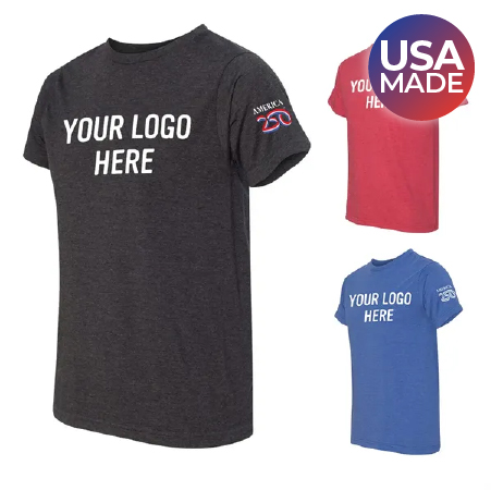 America 250 custom t-shirt made in the USA