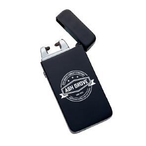 Small electronic lighter with custom logo