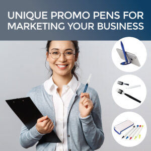 Unique pens for marketing a business