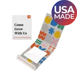 Seed matchbook made in the USA